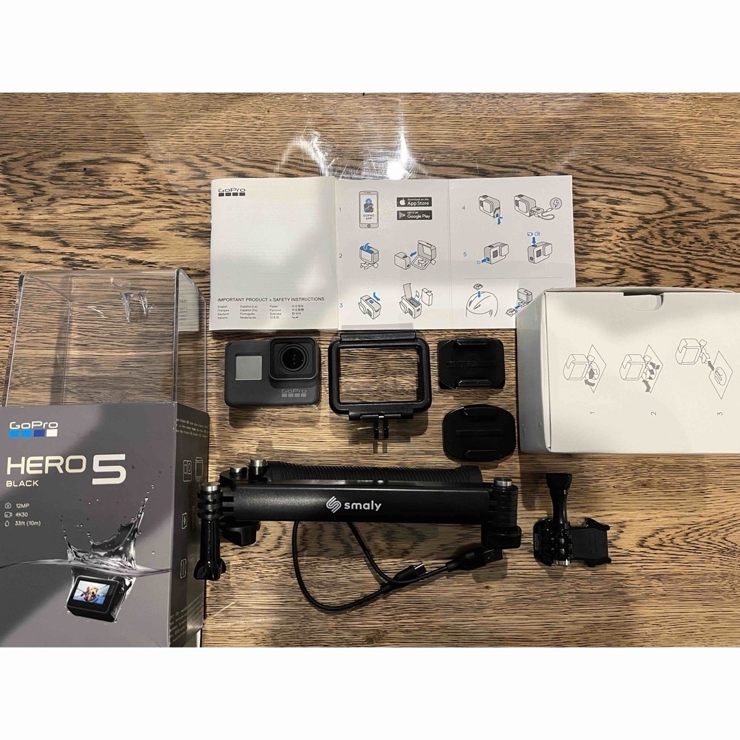 GoPro(ゴープロ)のGoPro HERO5 スマホ/家電/カメラのカメラ(コンパクトデジタルカメラ)の商品写真