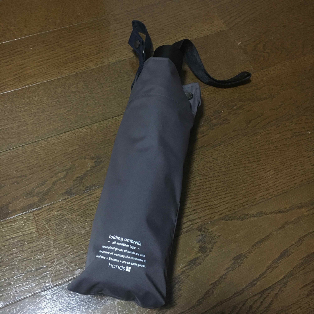 東急ハンズ サマーシールド　全天候型 簡単開閉 hands+ GY  晴雨兼用傘 メンズのファッション小物(傘)の商品写真