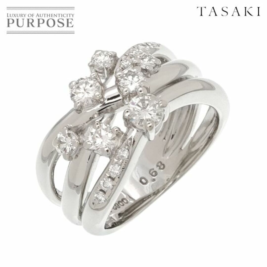 商品管理番号90212940タサキ TASAKI 11号 リング ダイヤ 0.68ct ダイヤ Pt プラチナ 田崎真珠 指輪 VLP 90212940