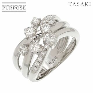 タサキ(TASAKI)のタサキ TASAKI 11号 リング ダイヤ 0.68ct ダイヤ Pt プラチナ 田崎真珠 指輪 VLP 90212940(リング(指輪))