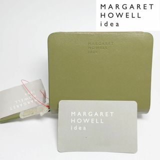 マーガレットハウエル(MARGARET HOWELL)の【新品タグ付き】マーガレットハウエルアイデア 二つ折り財布ベンジャミン オリーブ(財布)