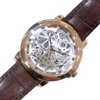 　ハリーウィンストン HARRY WINSTON ミッドナイト スケルトン MIDAHM42RR001 K18PG メンズ 腕時計