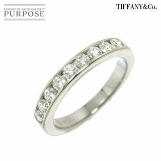 ティファニー(Tiffany & Co.)のティファニー TIFFANY&CO. 5号 リング ハーフ ダイヤ Pt プラチナ チャネル セッティング 指輪 VLP 90216751(リング(指輪))
