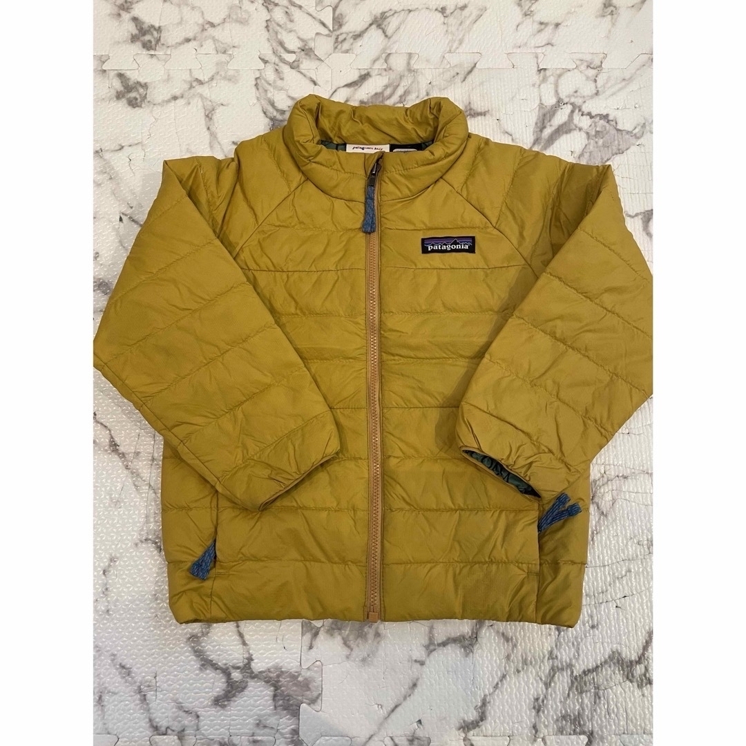 patagonia(パタゴニア)のpatagonia ダウンジャケット 3T キッズ/ベビー/マタニティのキッズ服男の子用(90cm~)(ジャケット/上着)の商品写真