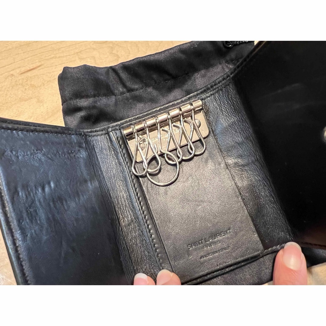 Saint Laurent(サンローラン)のサンローラン　キーケース　財布 メンズのファッション小物(コインケース/小銭入れ)の商品写真