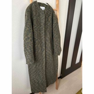 Fee Boucle ロングコート　ファー付