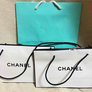 シャネル(CHANEL)のCHANEL Tiffany 紙袋のみ(ショップ袋)