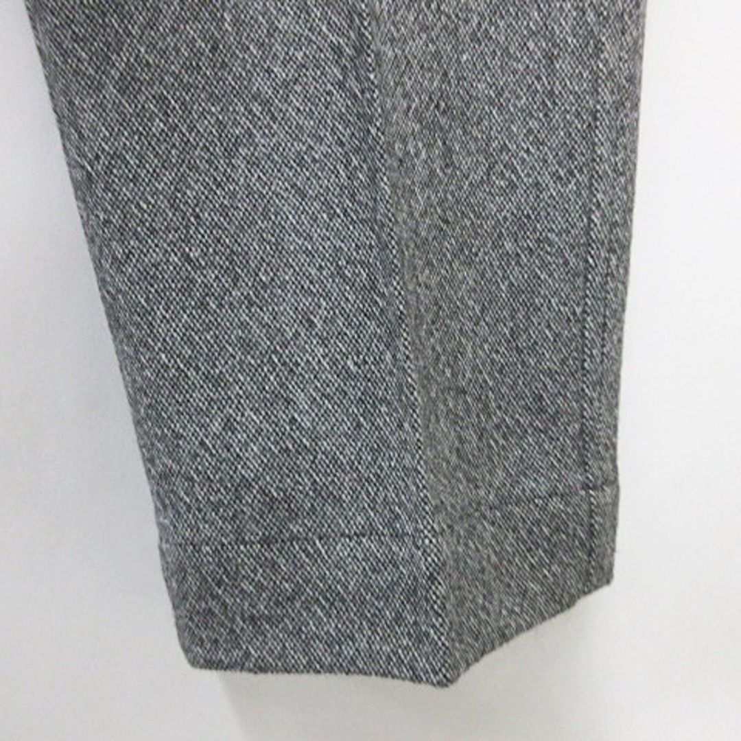 EDIFICE(エディフィス)のエディフィス パンツ スラックス ストレート ロング ツィード 黒 グレー 46 メンズのパンツ(スラックス)の商品写真