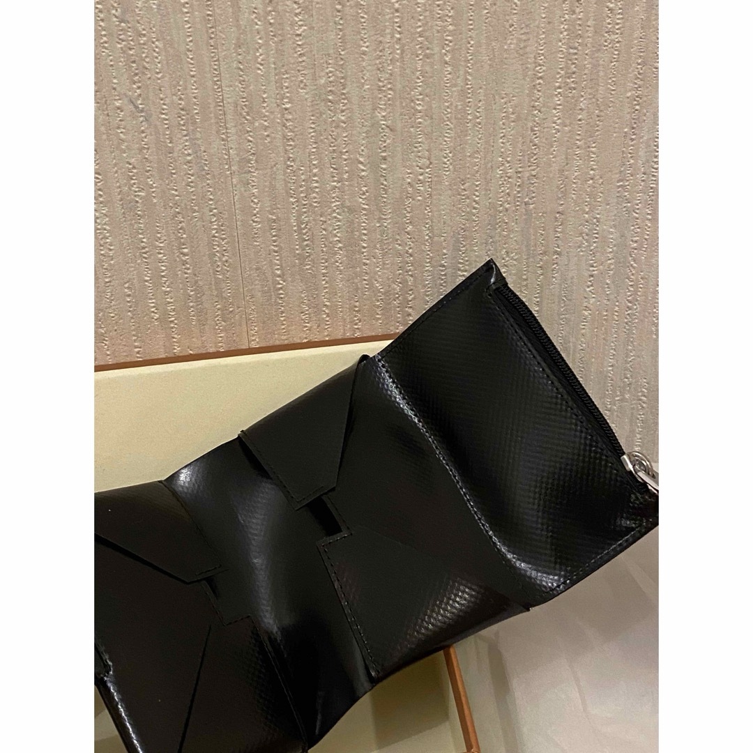 Marni(マルニ)のマルニMARNI PVC origami 二つ折り財布　ミニ財布　ブラック　黒 レディースのファッション小物(財布)の商品写真