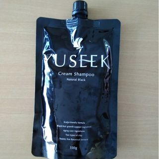 yuseek　クリームシャンプー　ナチュラルブラック　350g 　白髪染め(コンディショナー/リンス)