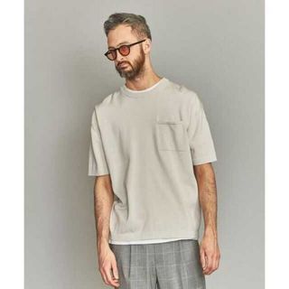 ビューティアンドユースユナイテッドアローズ(BEAUTY&YOUTH UNITED ARROWS)のBY 1ポケット ニット Tシャツ(Tシャツ/カットソー(半袖/袖なし))