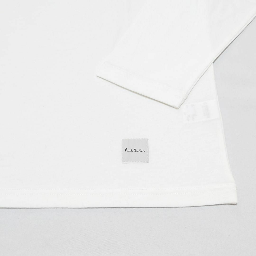 Paul Smith(ポールスミス)の【新品タグ付き】ポールスミス 長袖Tシャツうさぎ メンズM ホワイト メンズのトップス(Tシャツ/カットソー(七分/長袖))の商品写真