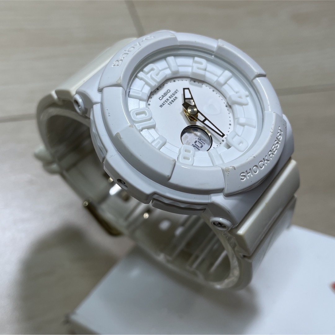 Baby-G(ベビージー)のCASIO Baby-G レディース WHITE 腕時計 レディースのファッション小物(腕時計)の商品写真