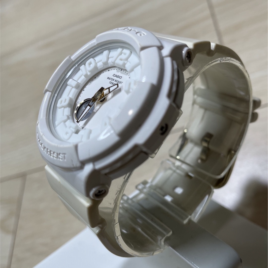 Baby-G(ベビージー)のCASIO Baby-G レディース WHITE 腕時計 レディースのファッション小物(腕時計)の商品写真