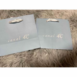canal４℃ - Canal ４℃ ショッパー2点セット　リボン付き