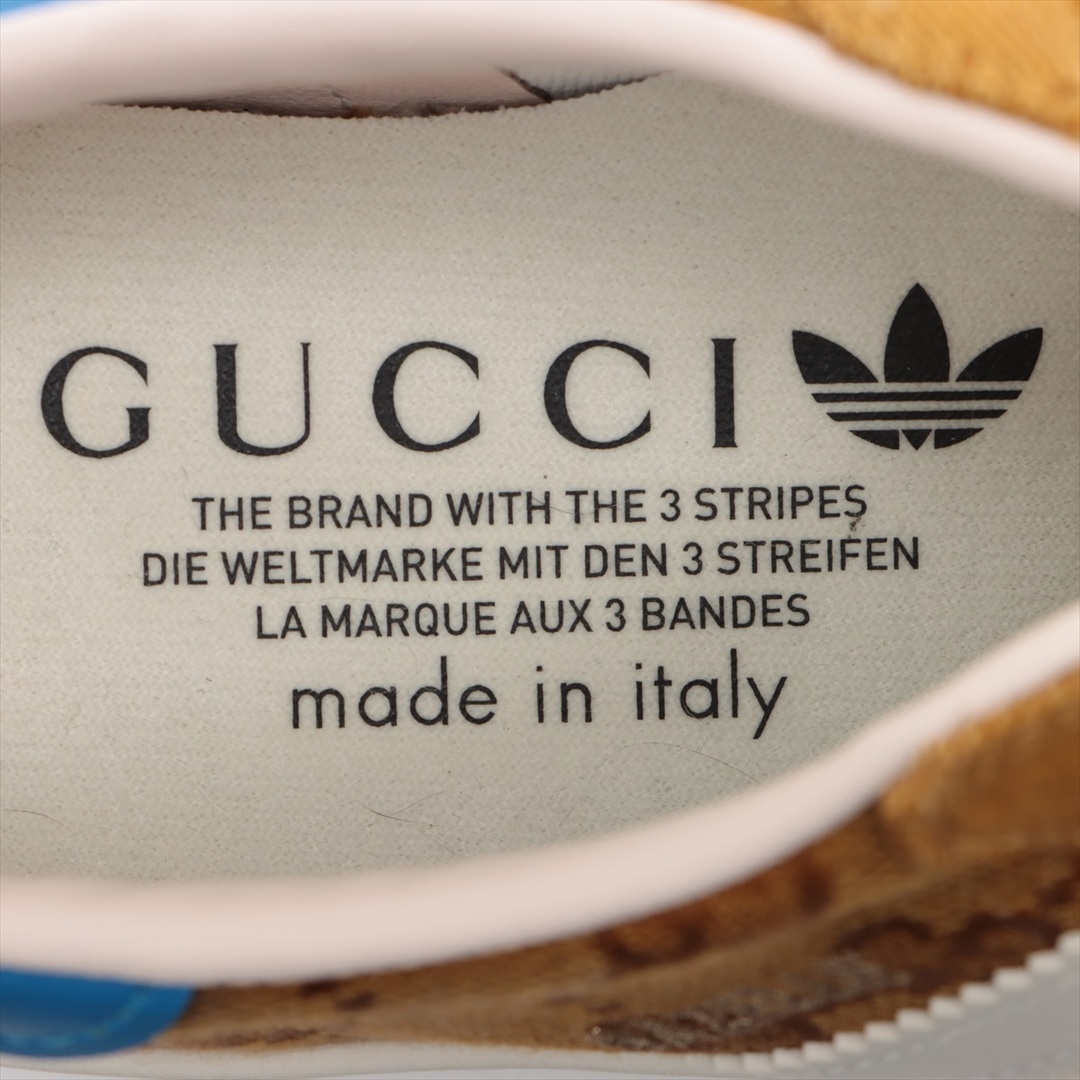 Gucci(グッチ)のグッチ  レザー×ファブリック 21.5cm マルチカラー レディース ス レディースの靴/シューズ(スニーカー)の商品写真