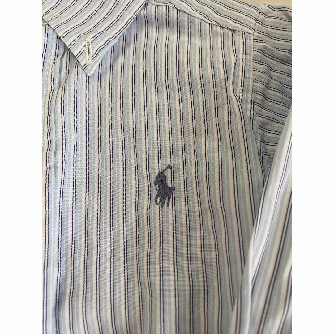 Ralph Lauren(ラルフローレン)のラルフローレン ブルーストライプ シャツ 90 キッズ/ベビー/マタニティのキッズ服男の子用(90cm~)(ブラウス)の商品写真