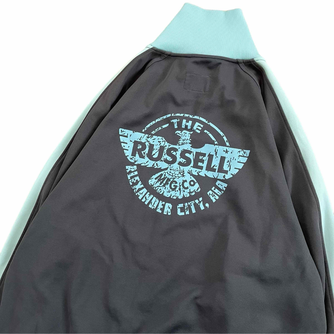 Russell Athletic(ラッセルアスレティック)の希少カラー 90’s RUSSELL トラックジャケット ヴィンテージプリント メンズのトップス(ジャージ)の商品写真