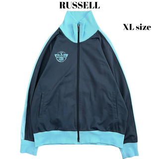 ラッセルアスレティック(Russell Athletic)の希少カラー 90’s RUSSELL トラックジャケット ヴィンテージプリント(ジャージ)