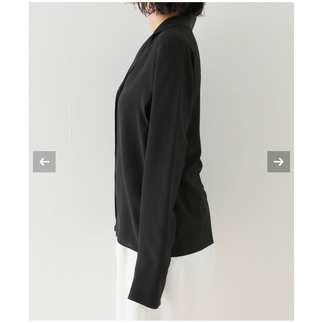 Plage(プラージュ)の美品　Plage  プラージュ　Silk open collar ブラウス レディースのトップス(シャツ/ブラウス(長袖/七分))の商品写真