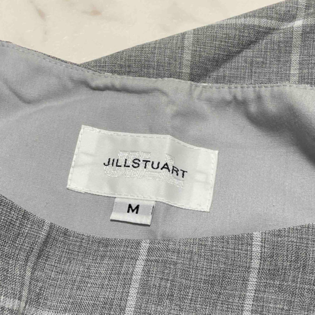 JILL by JILLSTUART(ジルバイジルスチュアート)のJILL BY JILLSTUART チェック セットアップ グレー レディースのレディース その他(セット/コーデ)の商品写真