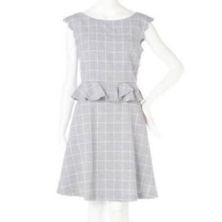 ジルバイジルスチュアート(JILL by JILLSTUART)のJILL BY JILLSTUART チェック セットアップ グレー(セット/コーデ)