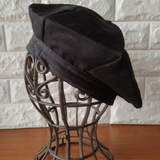 フェイクスエードベレー帽(ハンチング/ベレー帽)