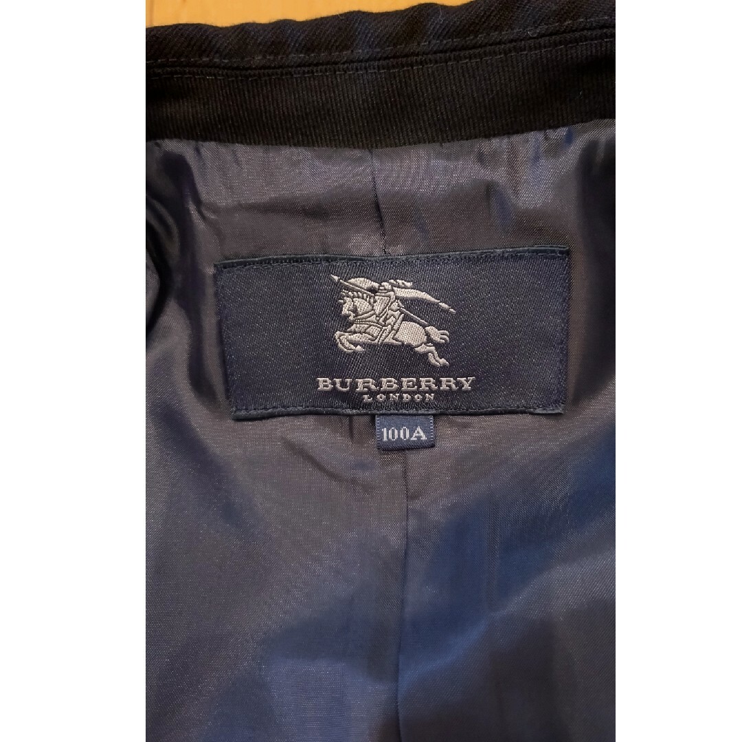 BURBERRY(バーバリー)の【美品】バーバリー BURBERRY 100A フォーマルスーツ ジャケット キッズ/ベビー/マタニティのキッズ服男の子用(90cm~)(ドレス/フォーマル)の商品写真