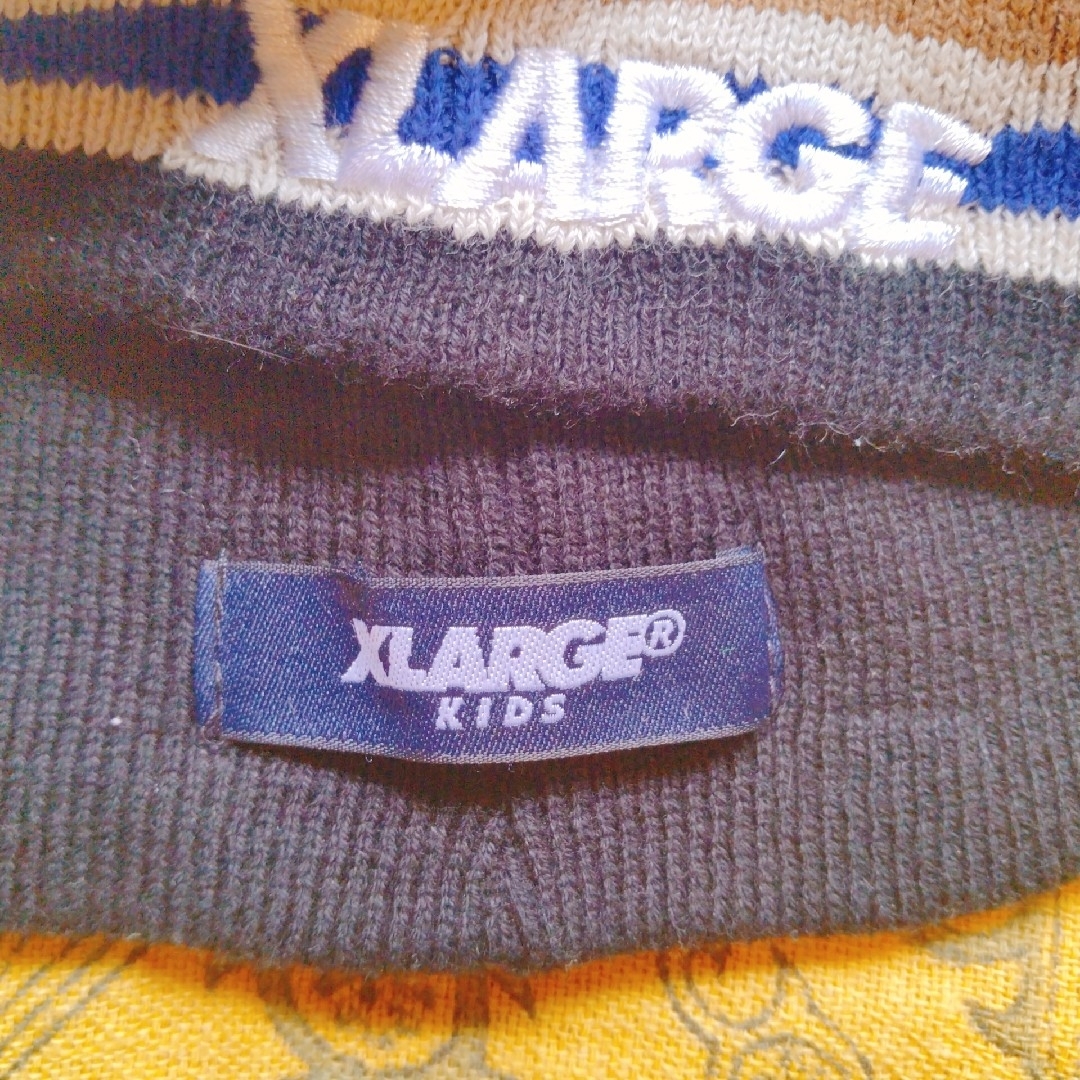XLARGE(エクストララージ)のX-LARGE ニット帽 キッズ/ベビー/マタニティのこども用ファッション小物(帽子)の商品写真