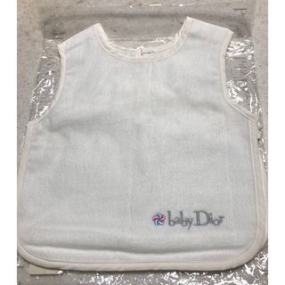 ベビーディオール(baby Dior)のご出産準備未使用ベビーディオールのスタイエプロンタイプ(お食事エプロン)