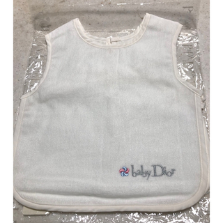 ベビーディオール(baby Dior)のご出産準備未使用ベビーディオールのスタイエプロンタイプ(お食事エプロン)