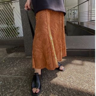 アメリヴィンテージ(Ameri VINTAGE)の 【正規品】Ameri CHLOE A LINE SKIRT(ロングスカート)