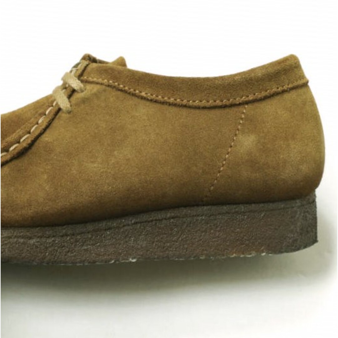 Clarks(クラークス)のClarks クラークス WALLABEE BOOT スエードワラビーブーツ 071313292 UK7(25.5cm) BROWN チャッカブーツ モカシン クレープソール シューズ【中古】【Clarks】 メンズの靴/シューズ(スリッポン/モカシン)の商品写真