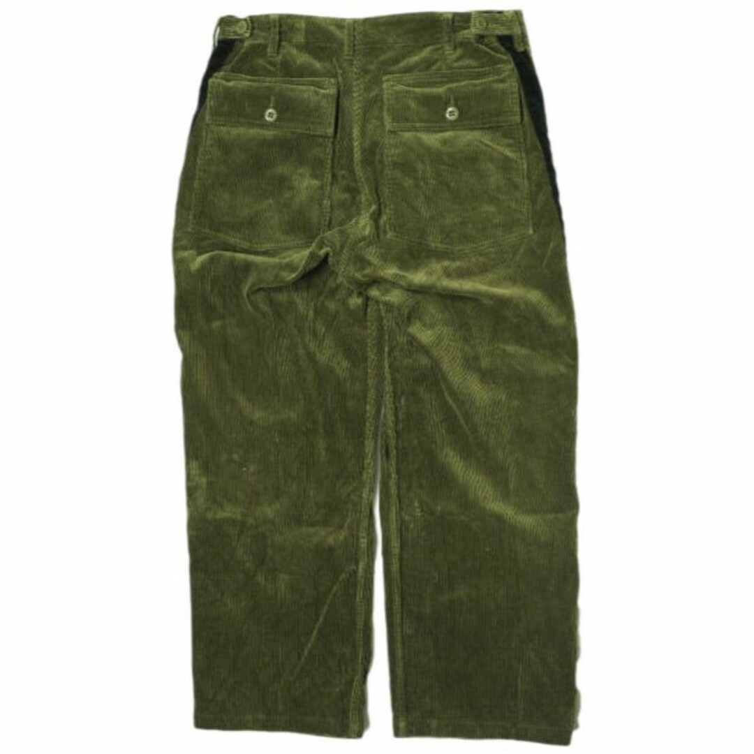 J.Crew(ジェイクルー)のJ.CREW x BEAMS PLUS ジェイクルー ビームスプラス 22AW 別注 ミリタリートラウザーズ 38-24-0036-791 M OLIVE コーデュロイ パンツ サイドライン ボトムス【中古】【J.CREW × BEAMS PLUS】 メンズのパンツ(その他)の商品写真