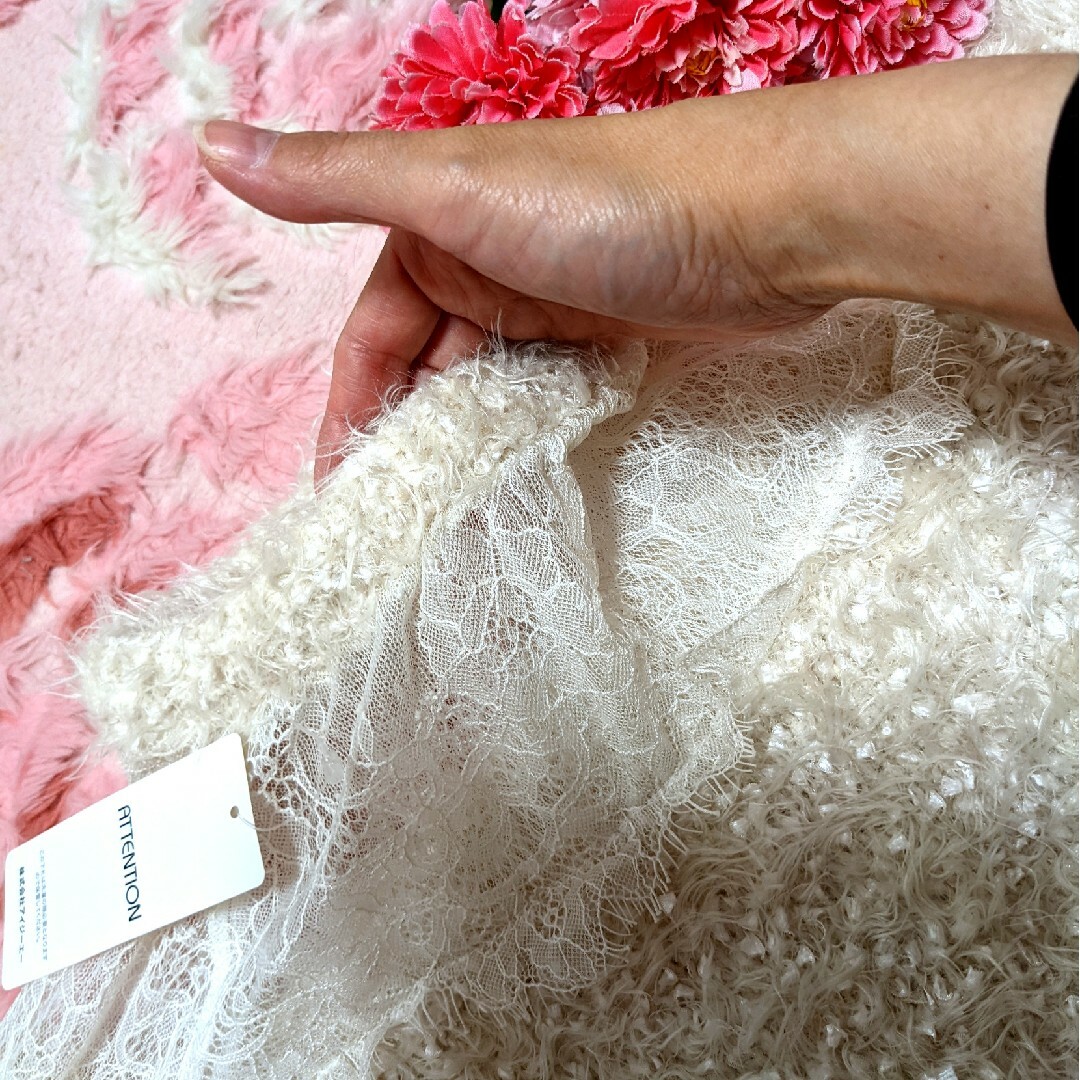 LIZ LISA(リズリサ)のリズリサ❤Amavel❤ベージュ❤フカフカ❤柔らか伸びが良い♥お洋服 レディースのトップス(ニット/セーター)の商品写真