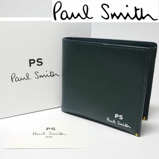 ポールスミス 折り財布(メンズ)（グリーン・カーキ/緑色系）の通販 48