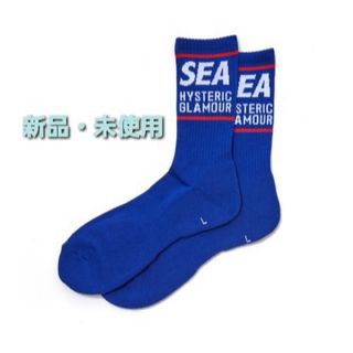 ヒステリックグラマー(HYSTERIC GLAMOUR)の【新品・未使用】WIND AND SEA HYSTERIC GLAMOUR靴下(ソックス)