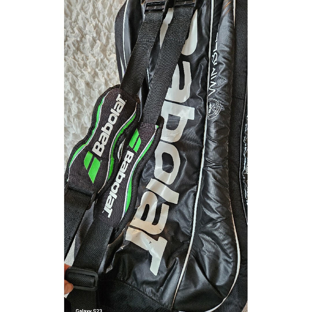 Babolat(バボラ)のBabolatラケットバッグ　ウィンブルドンモデル+ソフトカバー スポーツ/アウトドアのテニス(バッグ)の商品写真