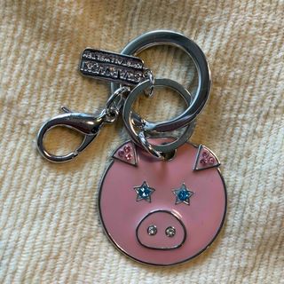 スワロフスキー(SWAROVSKI)のブタちゃんチャーム🐷(キーホルダー)