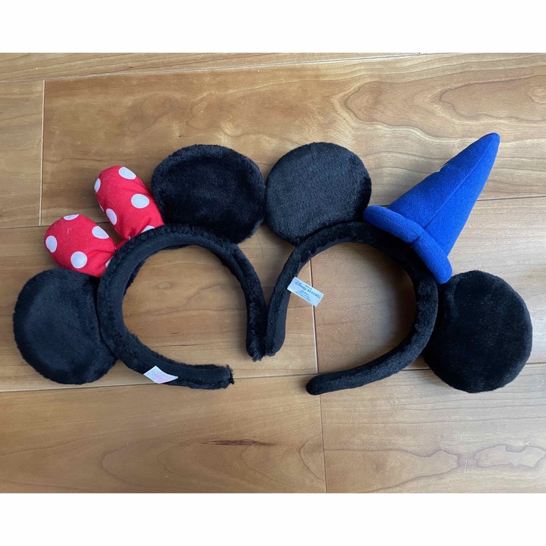 Disney(ディズニー)のディズニーリゾート　カチューシャセット エンタメ/ホビーのコスプレ(アクセサリー)の商品写真