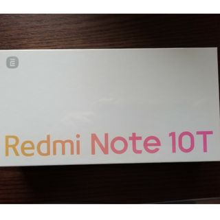 Xiaomi Redmi Note 10T Azure Black 新品未使用(スマートフォン本体)