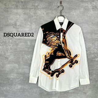 DSQUARED2 - DSQUARED2 ディースクエアード 長袖シャツ イエロー M