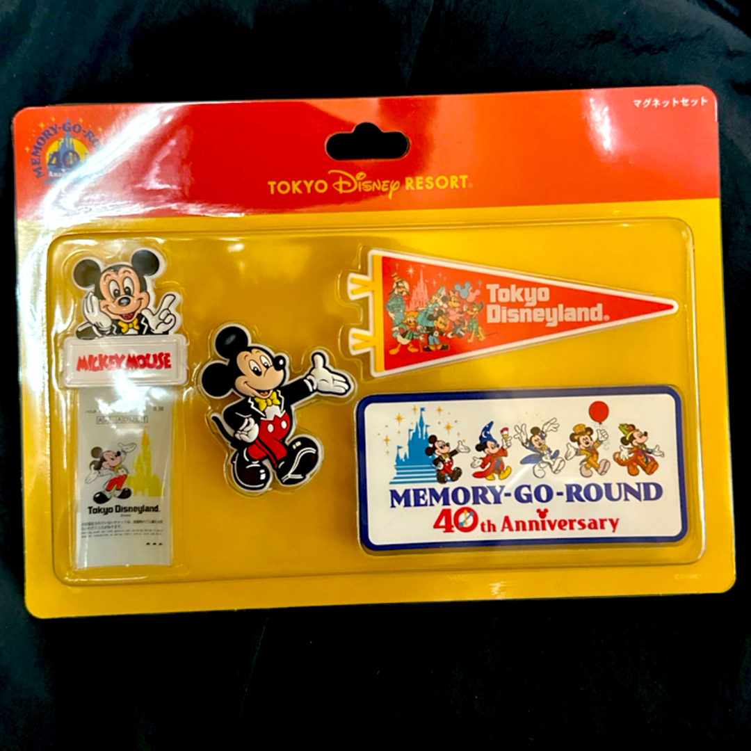 Disney(ディズニー)のディズニー40周年　メモリーゴーラウンド　マグネットセット エンタメ/ホビーのおもちゃ/ぬいぐるみ(キャラクターグッズ)の商品写真