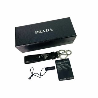 □PRADA プラダ 2PP68T サフィアーノ キーホルダー　超美品