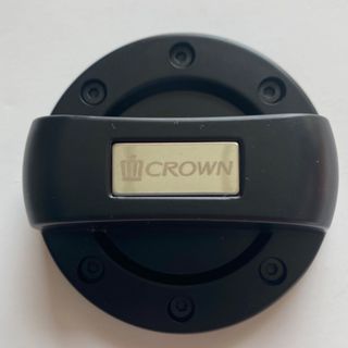 CROWN 給油口キャップ　ガソリンキャップ　フューエルキャップカバー　ブラック(車外アクセサリ)