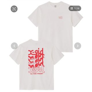 エックスガール(X-girl)のx-girl tシャツ(Tシャツ(半袖/袖なし))