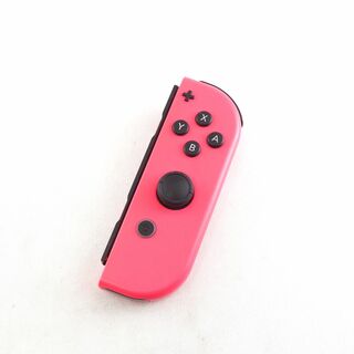 ニンテンドウ(任天堂)の任天堂 Nintendo Switch Joy-Con 右のみ USED美品 R ジョイコン ニンテンドースイッチ コントローラー 純正 ネオンピンク 完動品 V9970(その他)
