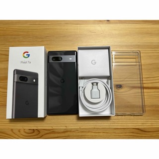 グーグル(Google)のPixel7a 128GB チャコール SIMフリー(スマートフォン本体)