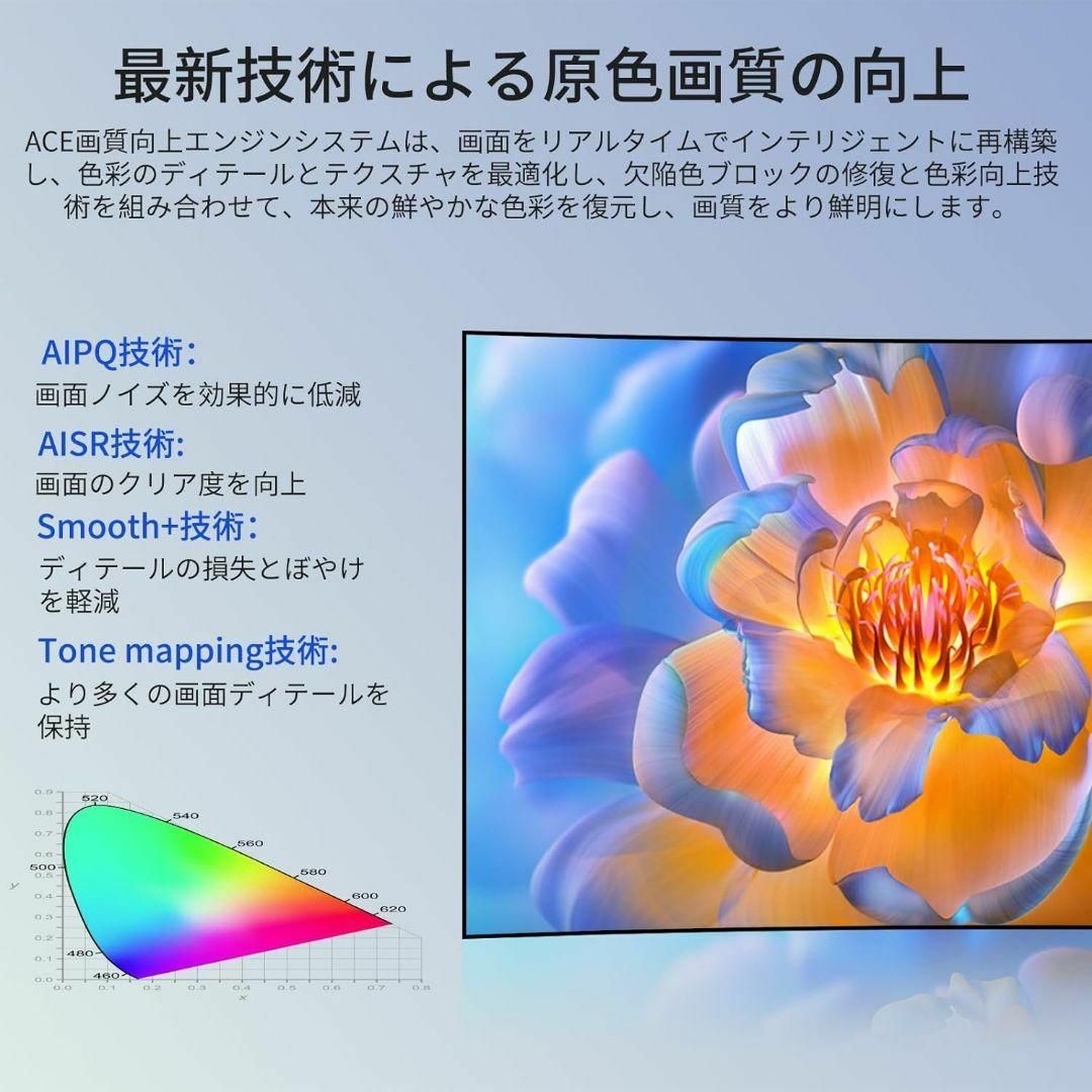 コンパクトで持ち運び簡単 ✨ 小型プロジェクター 卓上三脚付き フルHD対応 スマホ/家電/カメラのテレビ/映像機器(プロジェクター)の商品写真