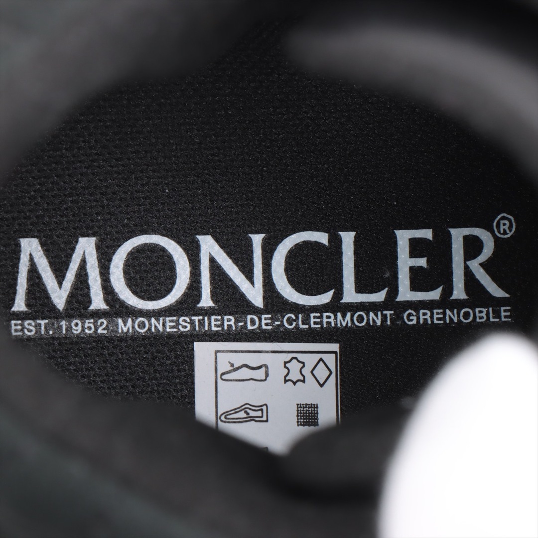 MONCLER(モンクレール)のモンクレール  レザー 40 ブラック メンズ スニーカー メンズの靴/シューズ(スニーカー)の商品写真